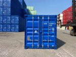 40ft Standard Lagercontainer blau