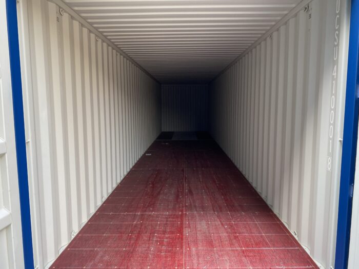 40ft Standard Lagercontainer blau