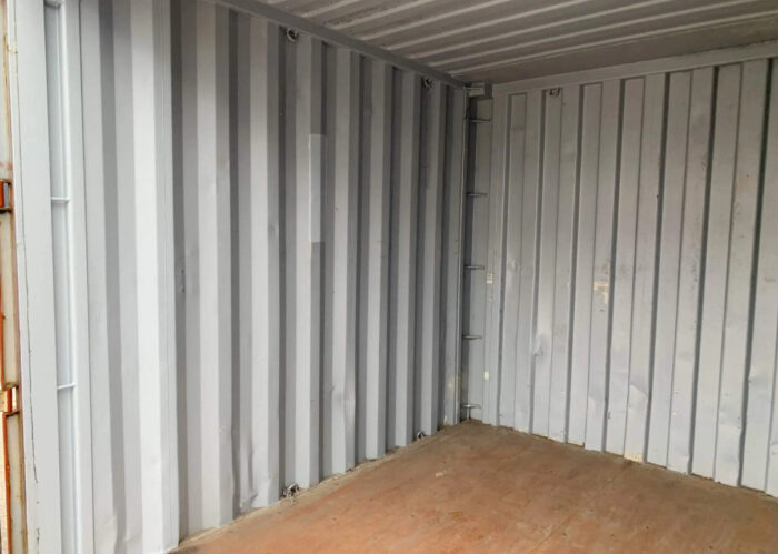 Gebrauchter 10ft -Versandcontainer rot