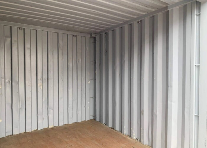 Gebrauchter 10ft -Versandcontainer rot