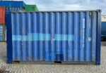gebrauchter 15ft Container blau baltes