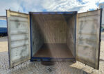 gebrauchter 15ft Container blau baltes